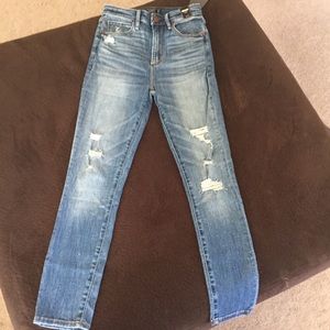 Abercrombie & Fitch high rise ankle size 25